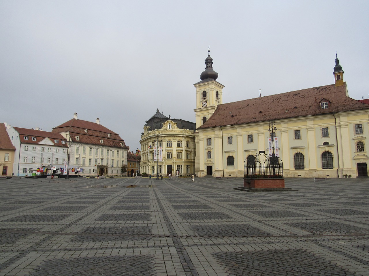 Sibiu, Transilvanija, Romanija, Didelė Rinka, Pastatai, Centras, Nemokamos Nuotraukos,  Nemokama Licenzija