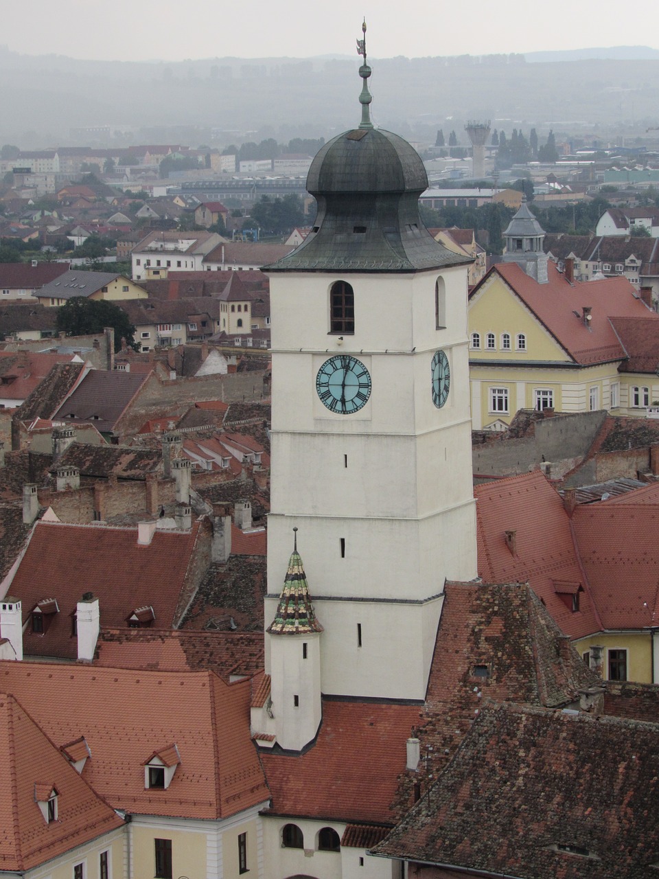 Sibiu, Transilvanija, Senamiestis, Tarybos Bokštas, Romanija, Nemokamos Nuotraukos,  Nemokama Licenzija