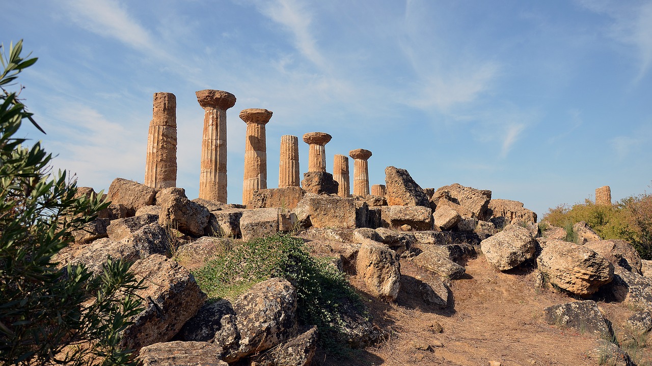 Sicilija, Archeologinis Saitas, Slėnis Šventyklų, Nemokamos Nuotraukos,  Nemokama Licenzija