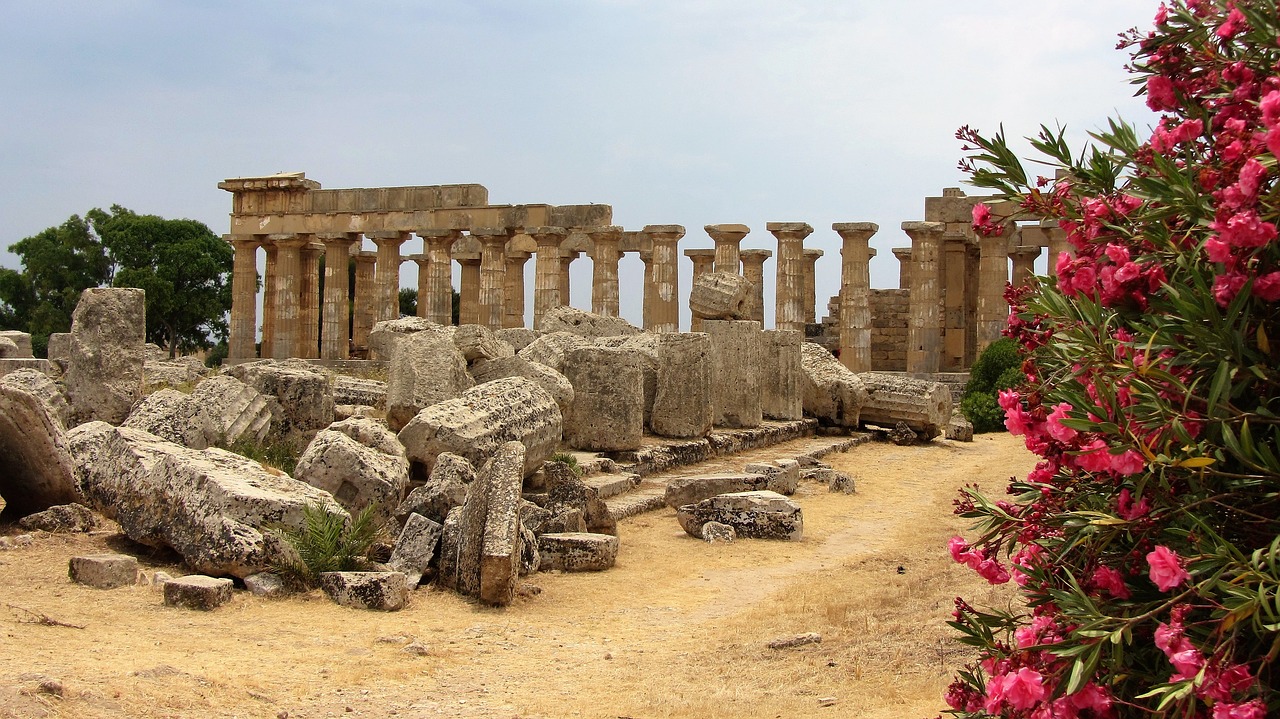 Sicilija, Selinunte, Doric Temples, Šventykla, Selisas, Senovės Laikai, Nemokamos Nuotraukos,  Nemokama Licenzija