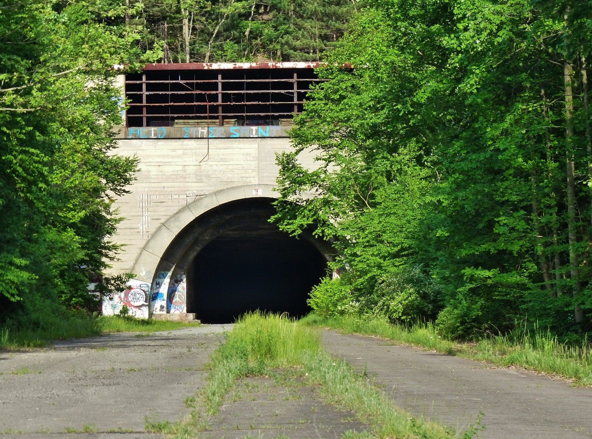 Tunelis,  & Nbsp,  Takas,  Turnpike,  Pennsylvania,  Pa,  Kelias,  Paliktas,  Lydekos,  Dviratis