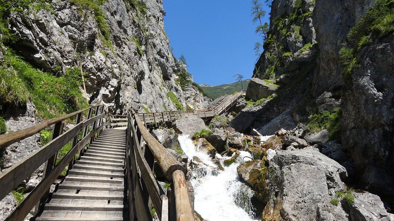 Šaligatvis, Alpių, Toli, Clam, Žygiai, Austria, Gamta, Styria, Kalnai, Nemokamos Nuotraukos