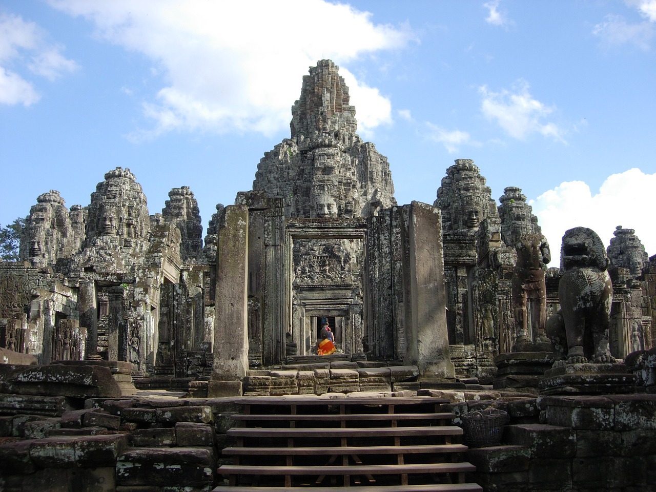 Siem Grižti, Kambodža, Wat, Šventykla, Angkor, Khmer, Siem, Į Pietryčius, Nemokamos Nuotraukos,  Nemokama Licenzija
