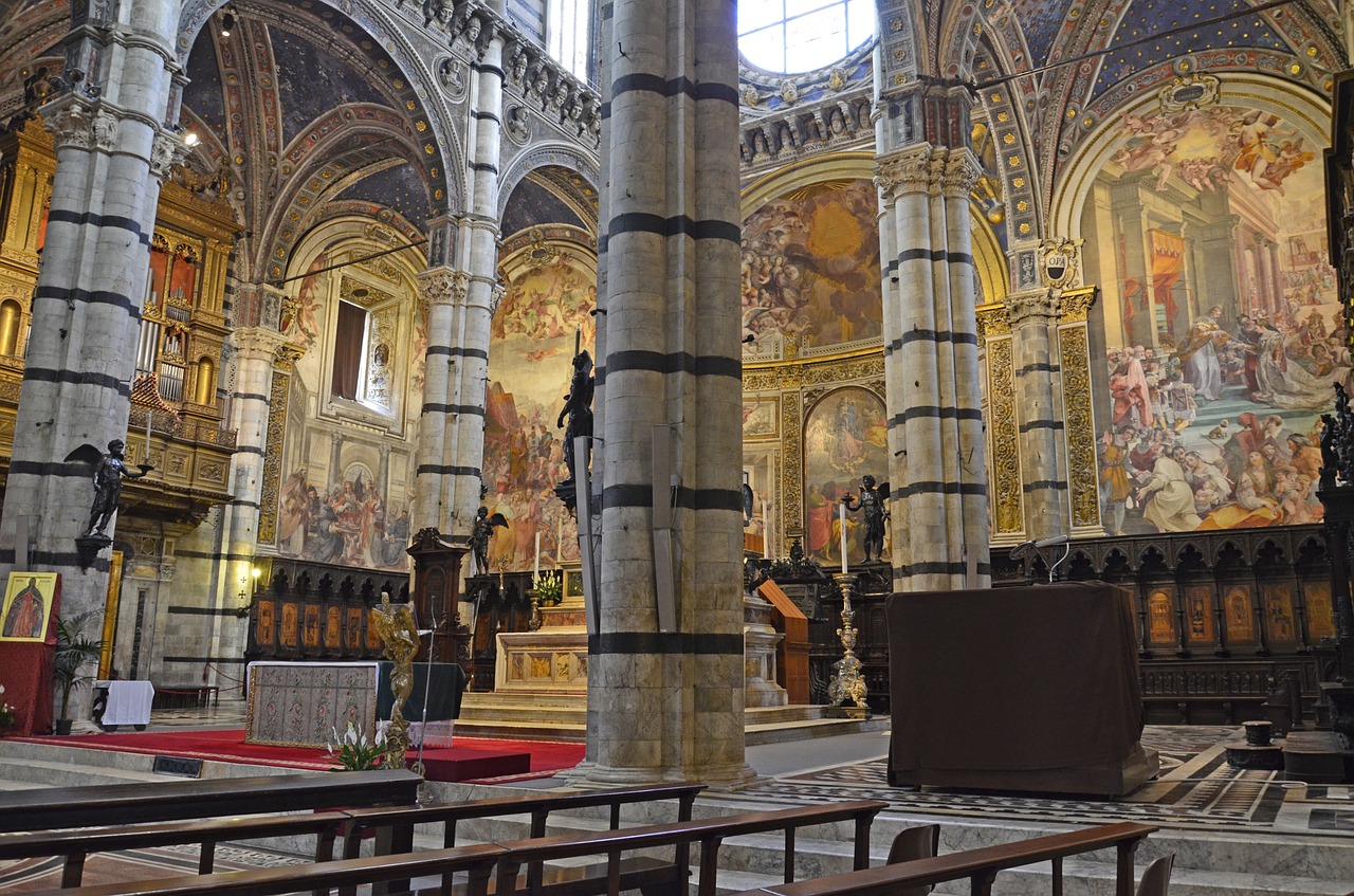 Siena,  Katedra,  Italy,  Architektūra,  Toskana,  Religija, Nemokamos Nuotraukos,  Nemokama Licenzija