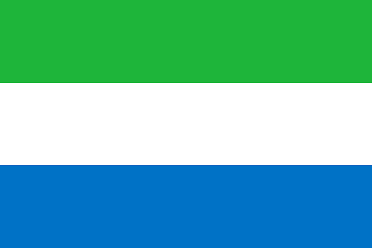 Siera Leonė, Vėliava, Tautinė Vėliava, Tauta, Šalis, Ženminbi, Simbolis, Nacionalinis Ženklas, Valstybė, Nacionalinė Valstybė