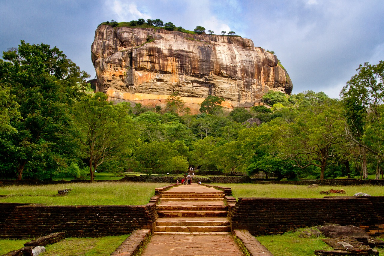 Sigiriya, Šri Lanka, Dambulla, Kalnas, Unesco, Kraštovaizdis, Akmuo, Uolienų Formavimas, Nemokamos Nuotraukos,  Nemokama Licenzija