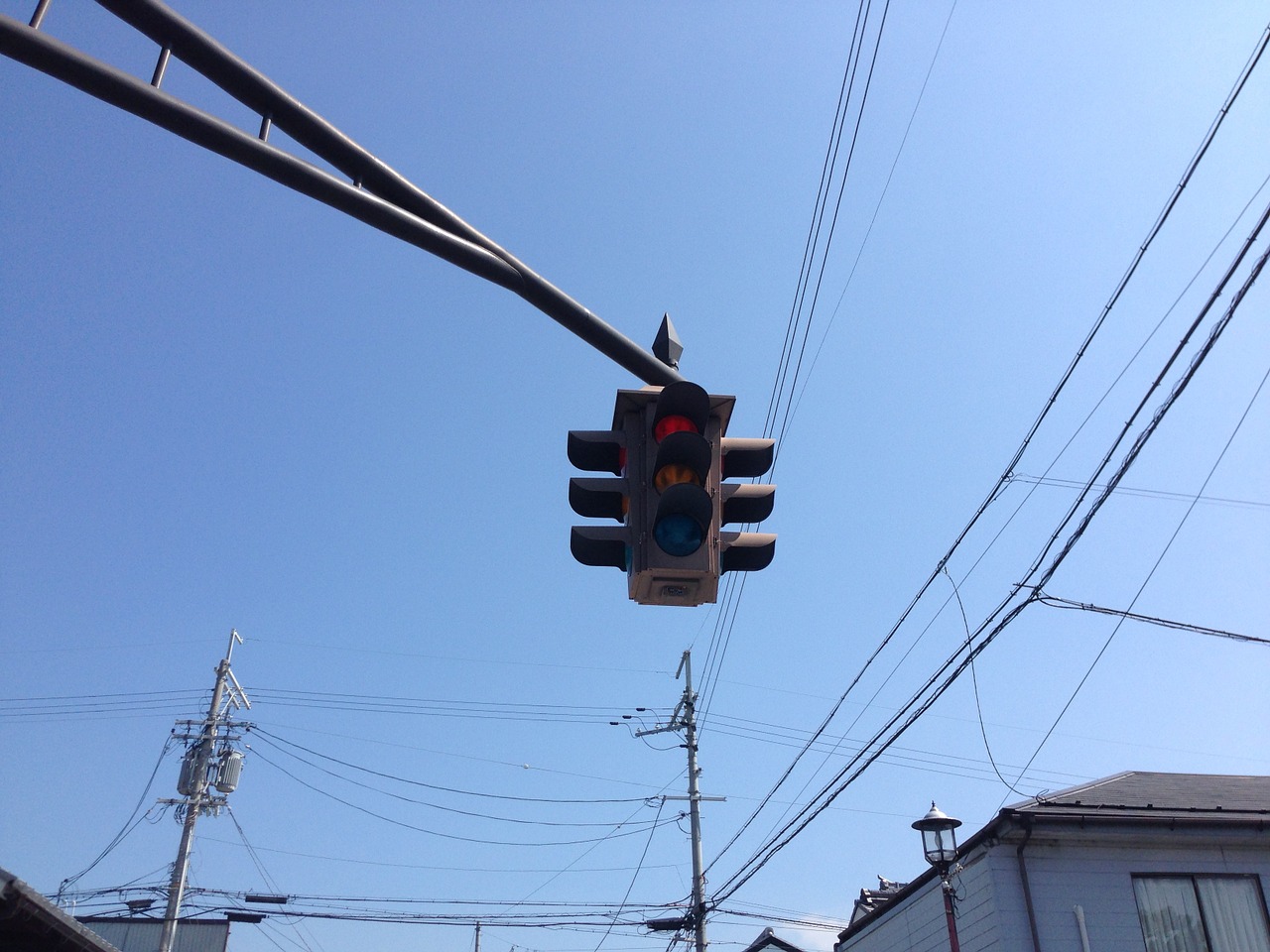 Signalas, Mėlynas Dangus, Nagahama, Vertikalus, Nemokamos Nuotraukos,  Nemokama Licenzija