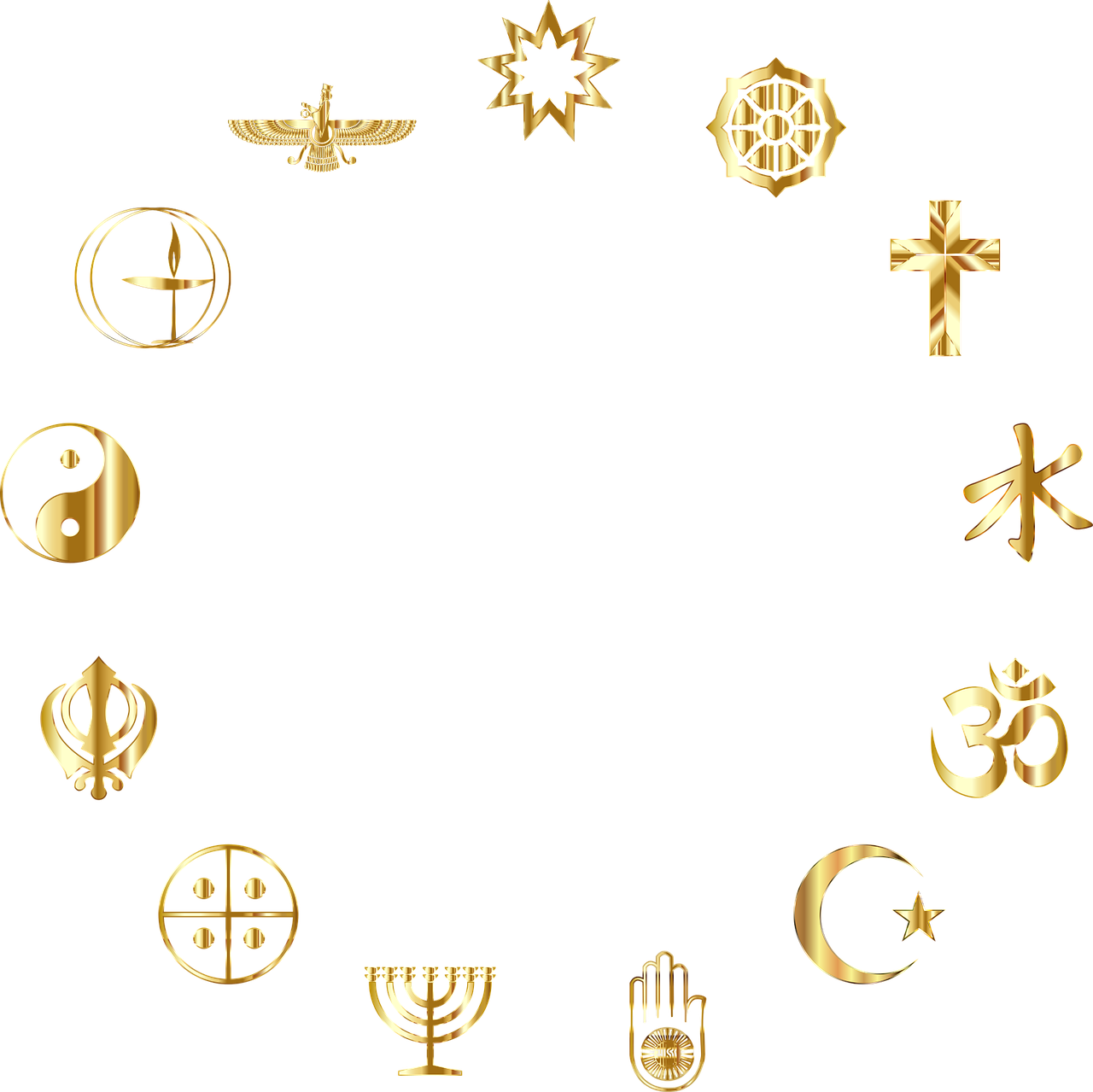 Siluetas, Juoda, Religija, Etika, Moralės, Simboliai, Bahai, Žvaigždė, Budizmas, Dharma Ratas