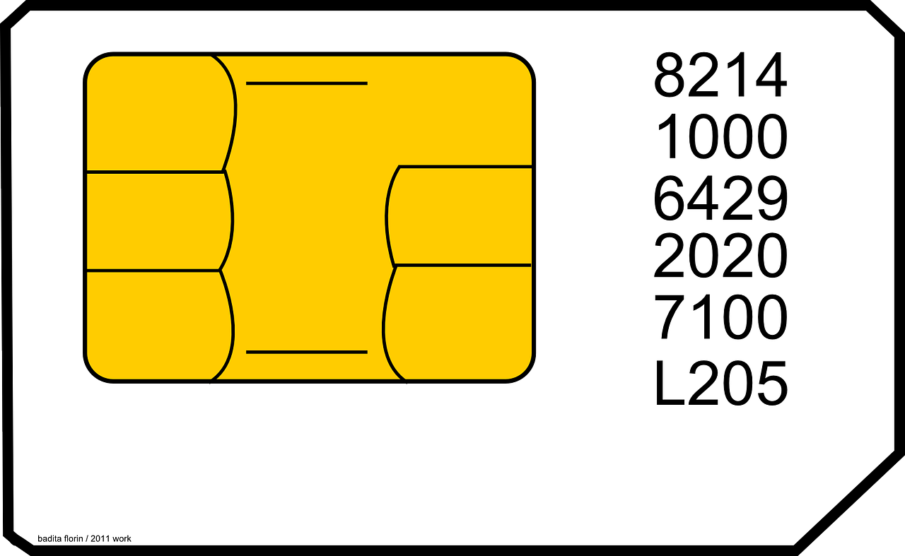 Sim Kortelė, Mobilus, Mobilusis Telefonas, Identifikavimas, Teikėjas, Mobilusis Telefonas, Mobilusis Telefonas, Abonento Identifikavimo Modulis, Nemokama Vektorinė Grafika, Nemokamos Nuotraukos