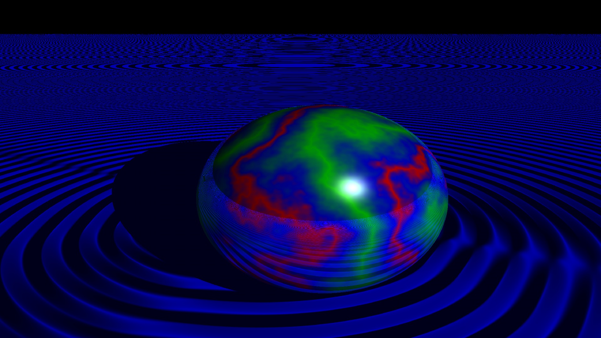 Sfera,  Mėlynas,  Žalias,  3D,  Piešimas,  Ripples,  Paprastas,  Fonas,  Poveikis,  Spalva