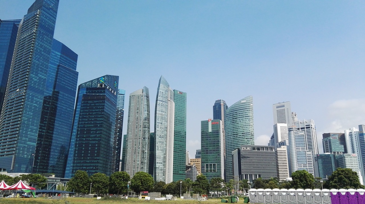 Singapūras, Aukšti Pastatai, Šiuolaikiška, Nemokamos Nuotraukos,  Nemokama Licenzija