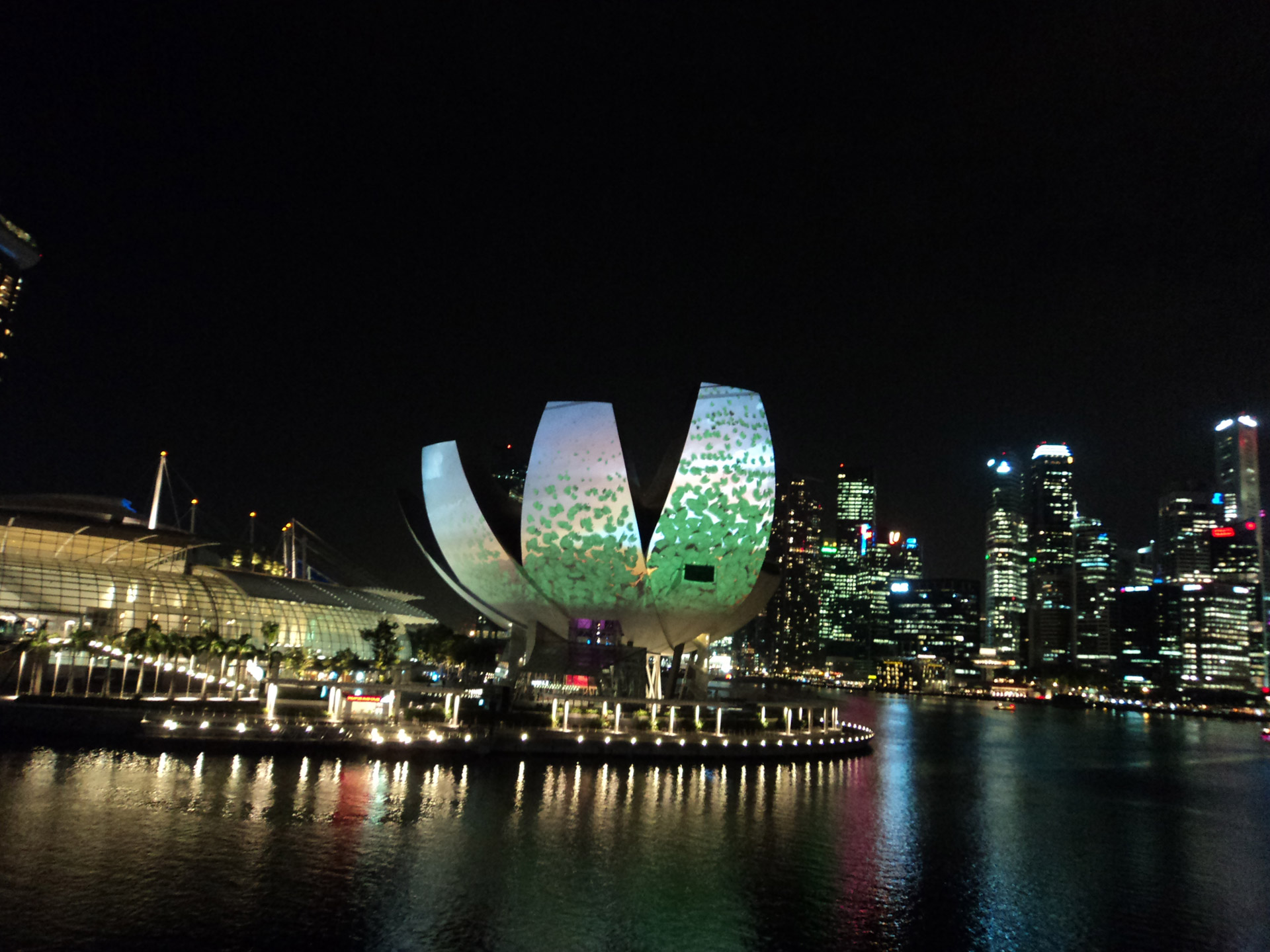 Singapūras,  Kelionė,  Architektūra,  Struktūra,  Pastatas,  Turizmo & Nbsp,  Vietoje,  Žalias,  Naktis,  Žibintai