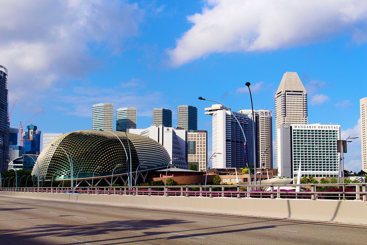 Singapūras, Dangoraižiai, Architektūra, Pastatas, Dangoraižis, Miestas, Šiuolaikiška, Asija, Panorama, Viešbučiai