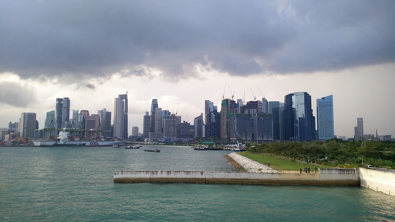 Singapūras, Marina, Įlanka, Asija, Miestas, Miesto Panorama, Nemokamos Nuotraukos,  Nemokama Licenzija