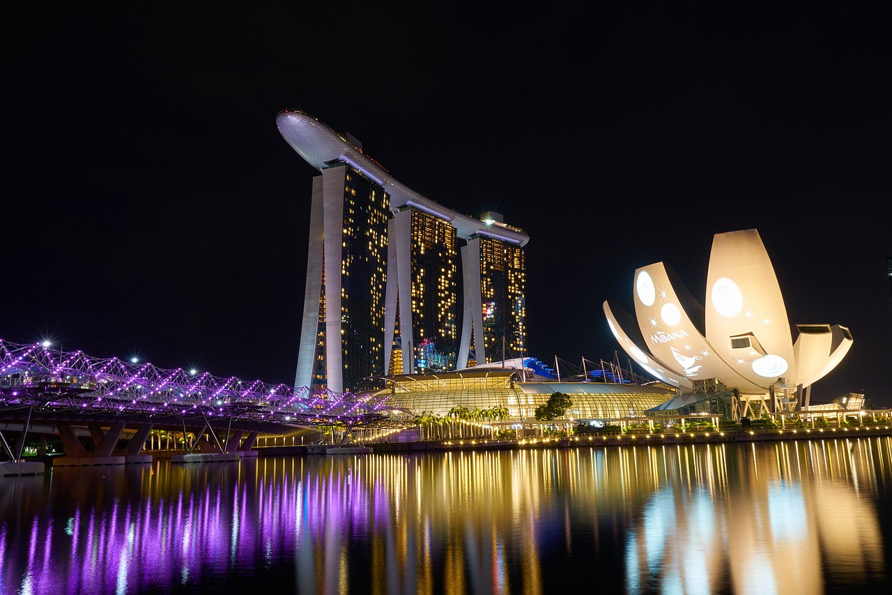 Singapūras, Prabanga, Asian, Puikus, Architektūra, Turtas, Šiuolaikinis, Dangoraižis, Kelionė, Kompozicija
