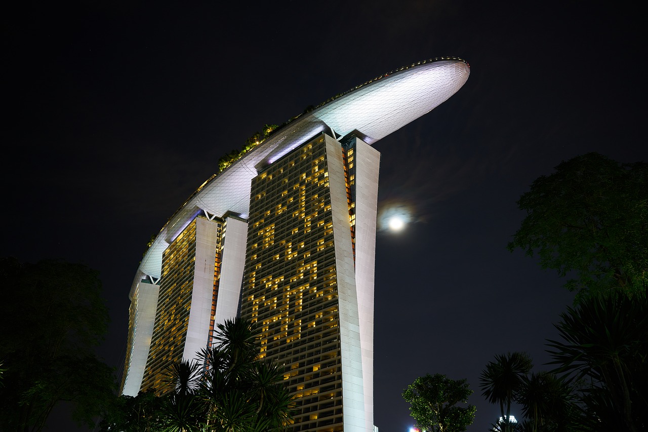 Singapūras, Prabanga, Asian, Puikus, Architektūra, Turtas, Šiuolaikinis, Dangoraižis, Kelionė, Kompozicija