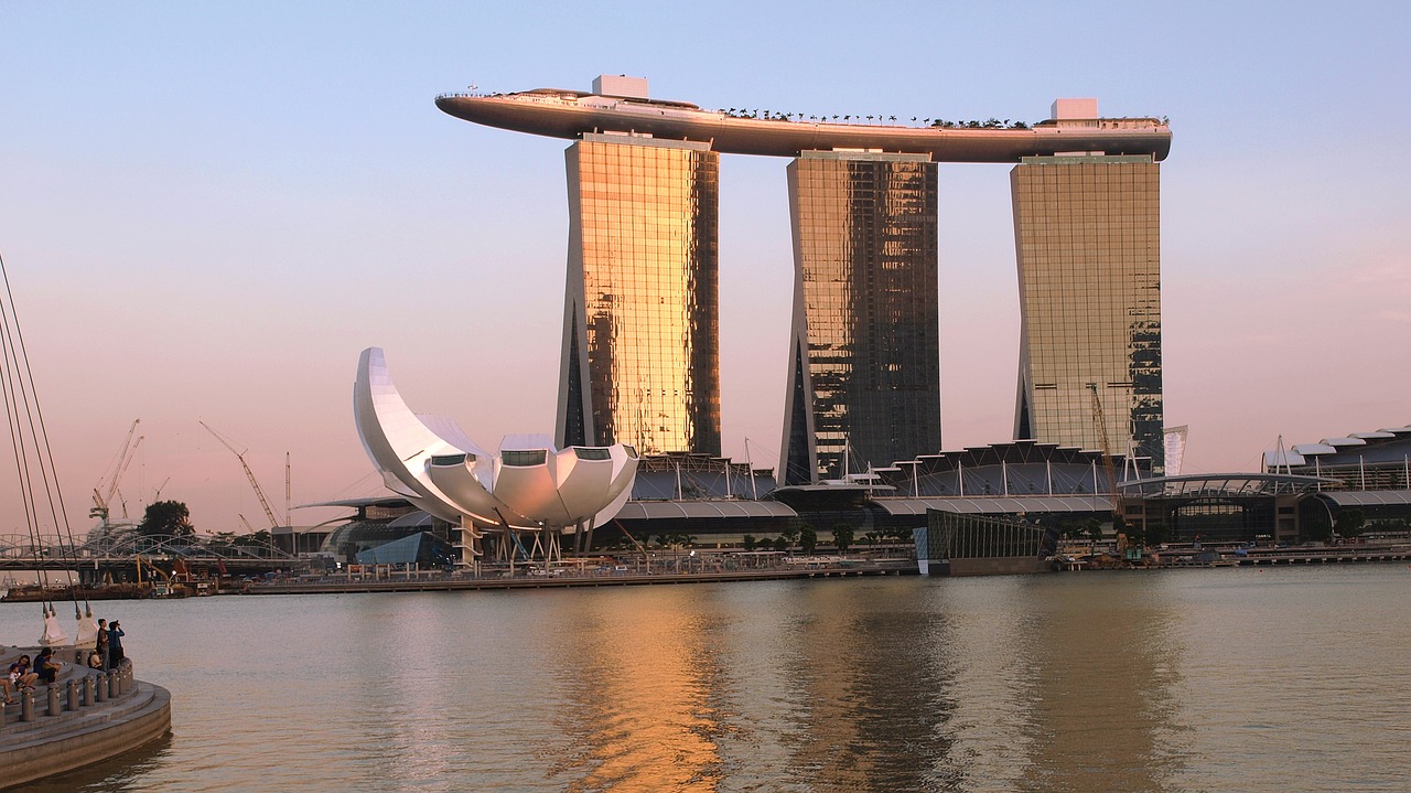Singapūras, Marina Bay Smėliai, Dangoraižis, Miesto Panorama, Verslas, Nemokamos Nuotraukos,  Nemokama Licenzija