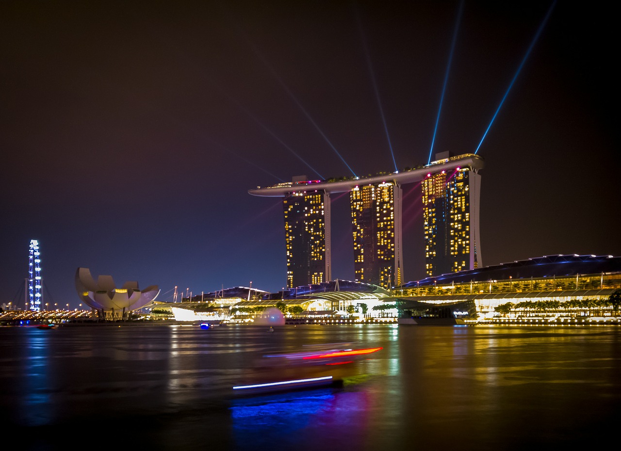 Singapūras, Singapūro Upė, Panorama, Pastatas, Vanduo, Finansinis Rajonas, Dangoraižis, Architektūra, Miesto, Biuras