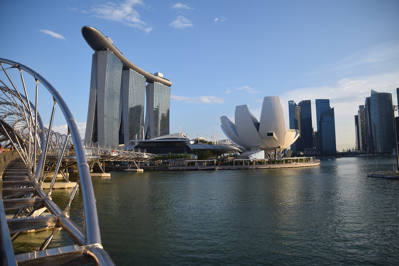 Singapūras,  Spiralės Tiltas,  Prieplaukos Įlankoje, Nemokamos Nuotraukos,  Nemokama Licenzija