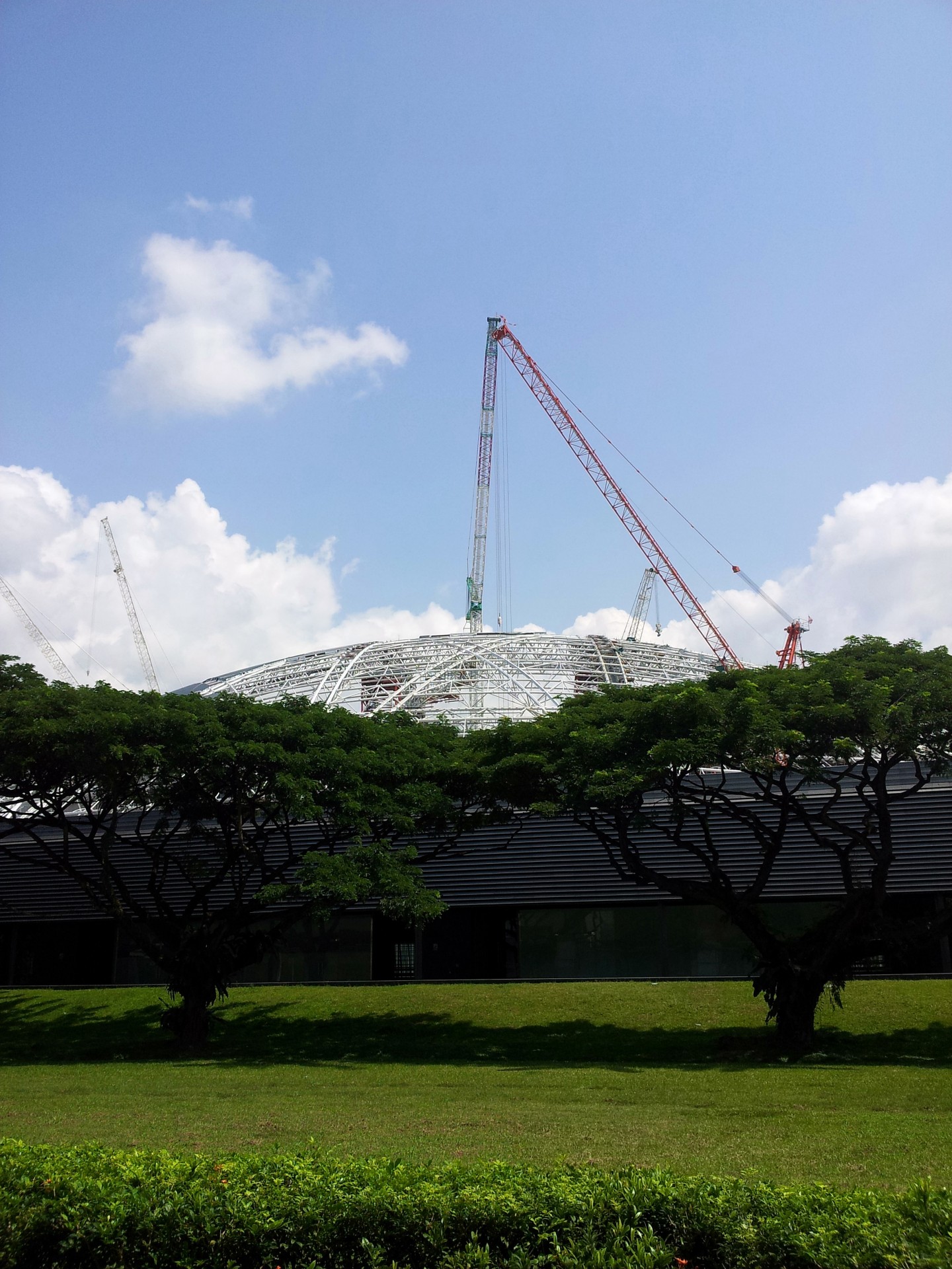 Singapūras,  Stadionas,  Statyba,  Singapūro Stadionas Statyboje, Nemokamos Nuotraukos,  Nemokama Licenzija