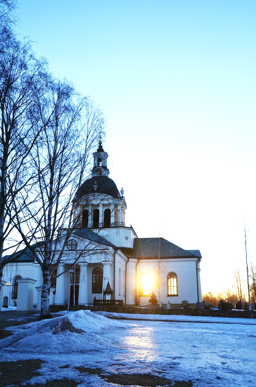 Skellefteå, Išvardyta Krašto Šventyklos Bažnyčia, Langas, Šviesa, Nemokamos Nuotraukos,  Nemokama Licenzija