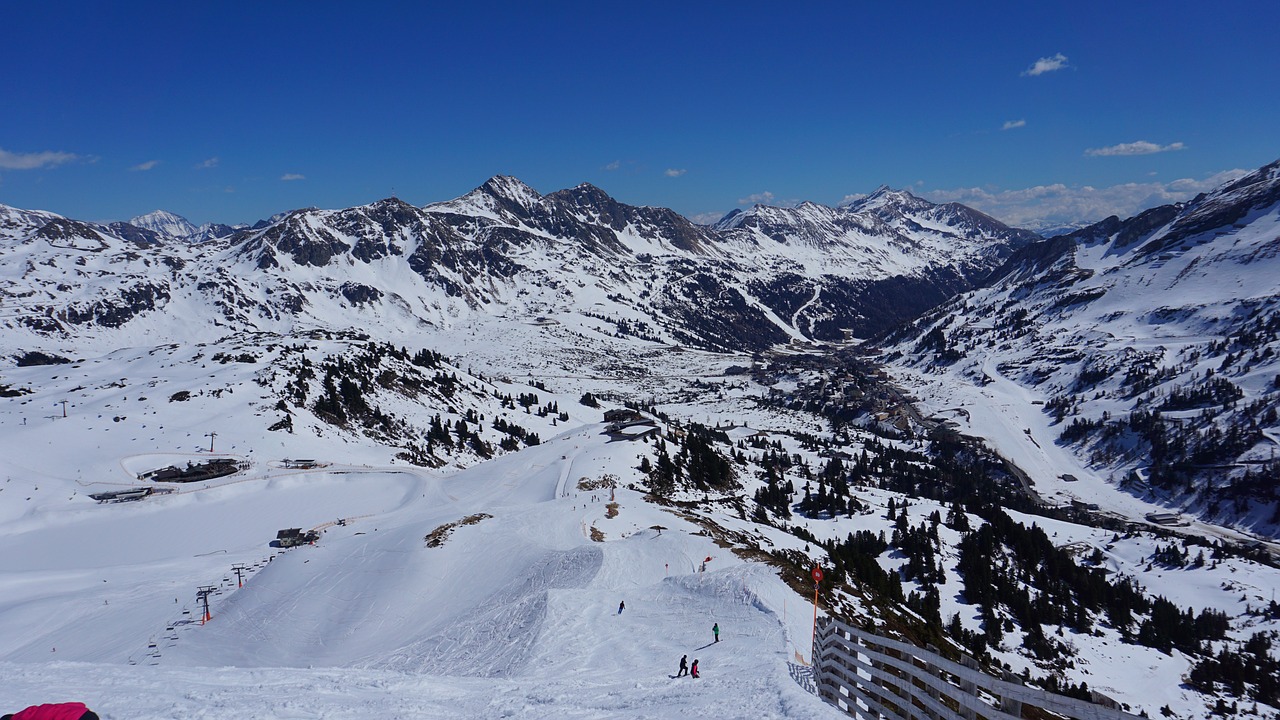 Slidinėjimas, Obertauern, Austria, Kelionė, Šventė, Žiema, Sniegas, Kalnas, Lauke, Kalnai