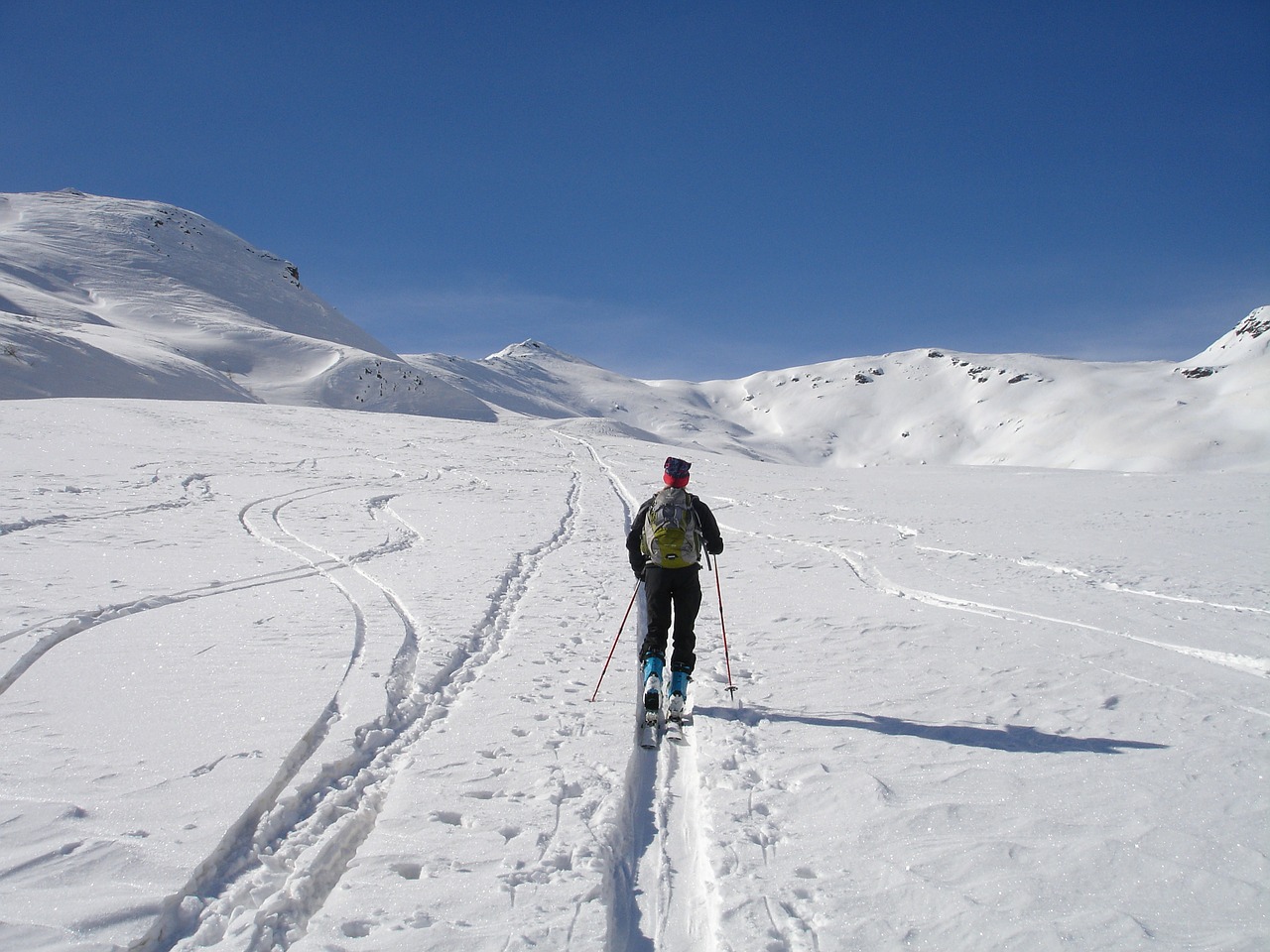 Slidinėjimas Atokioje Pakrantėje, Slidinėjimo Turizmas, Slidinėjimas, Skitouren Goers, Lauke, Žiemos Sportas, Sportas, Slidinėjimas, Val Dultimo, South Tyrol