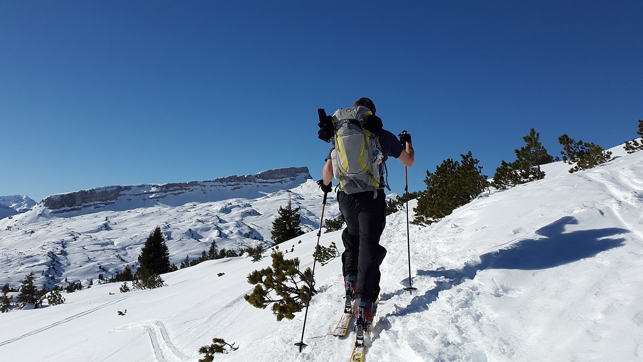 Backcountry Skiiing, Ifen, Slidinėjimas, Kelionė, Žiemos Sportas, Žiema, Slidinėjimas, Sniegas, Alpių, Slidinėjimo Turizmas
