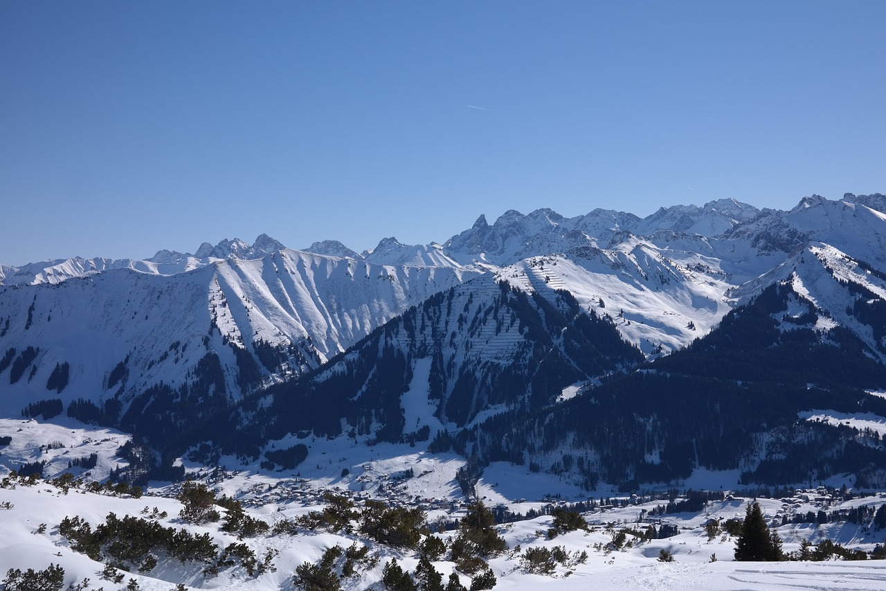 Backcountry Skiiing, Trettachspitze, Slidinėjimas, Kelionė, Žiemos Sportas, Žiema, Slidinėjimas, Sniegas, Alpių, Slidinėjimo Turizmas