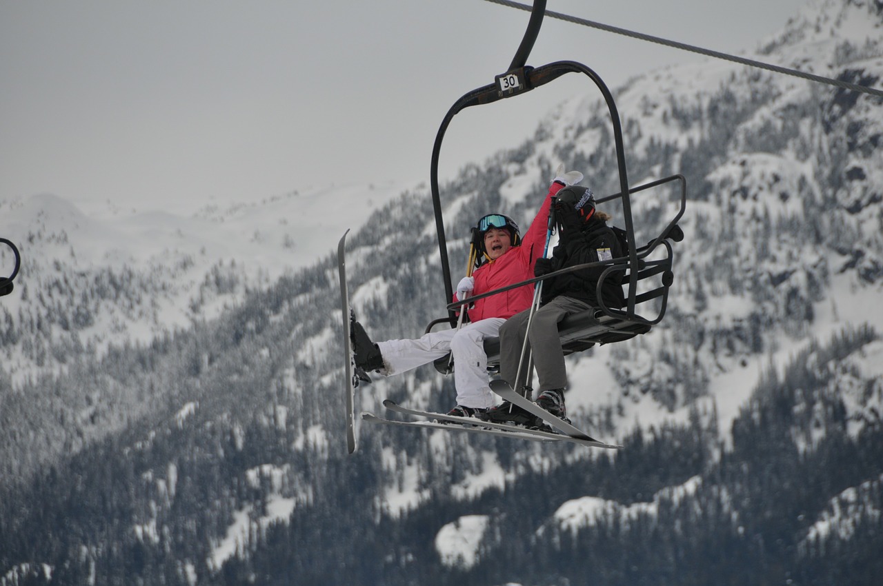 Slidinėjimas, Whistler, Kanada, Keltuvas, Britų Kolumbija, Žiema, Slidinėjimas, Nemokamos Nuotraukos,  Nemokama Licenzija