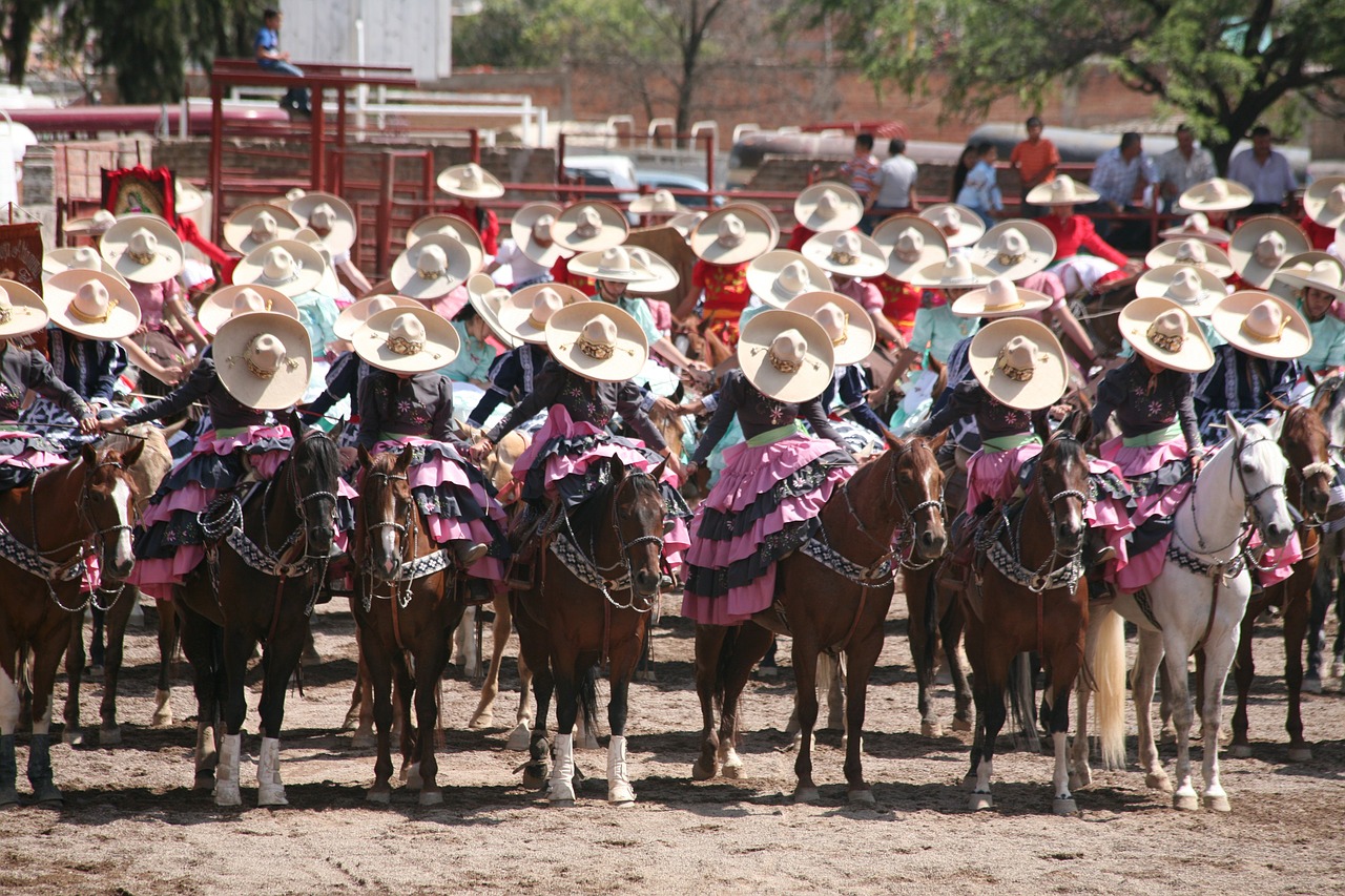 Skirmish, Meksika, Tradicija, Charros, Arkliai, Drobė, Nemokamos Nuotraukos,  Nemokama Licenzija