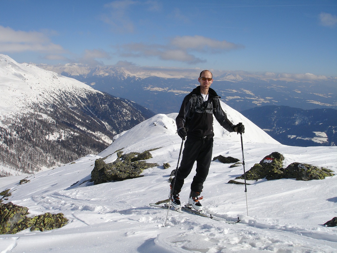 Skitouren Goers, Slidinėjimas Atokioje Pakrantėje, Slidinėjimo Turizmas, Slidinėjimas, Lauke, Žiemos Sportas, Sportas, Slidinėjimas, Val Dultimo, South Tyrol
