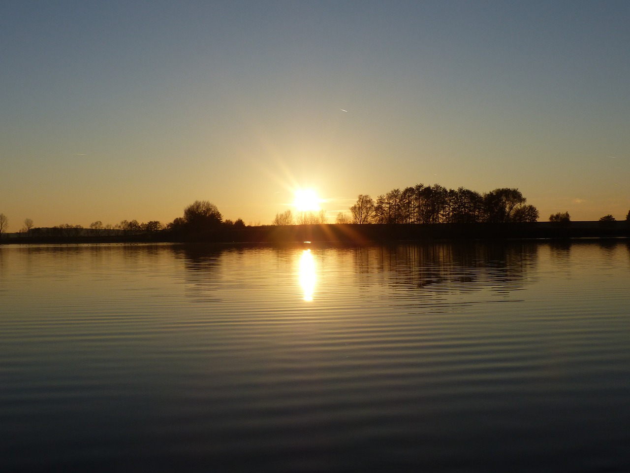 Dangus, Saulė, Vakarinis Dangus, Saulėlydis, Dangus, Vanduo, Twilight, Romantika, Žiemą, Paskutinė Šviesa