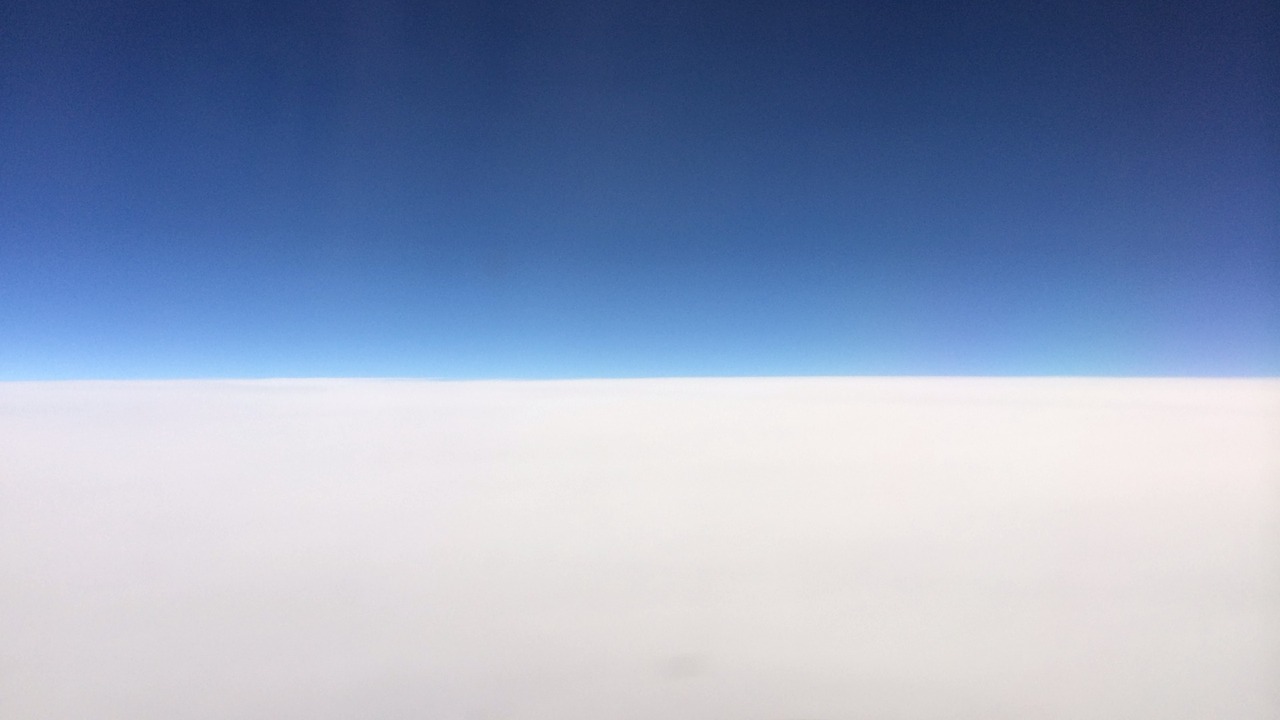 Mėlynas Dangus, Dangus, Debesis, Vaizdas Iš Lėktuvo, Horizontas, Nemokamos Nuotraukos,  Nemokama Licenzija
