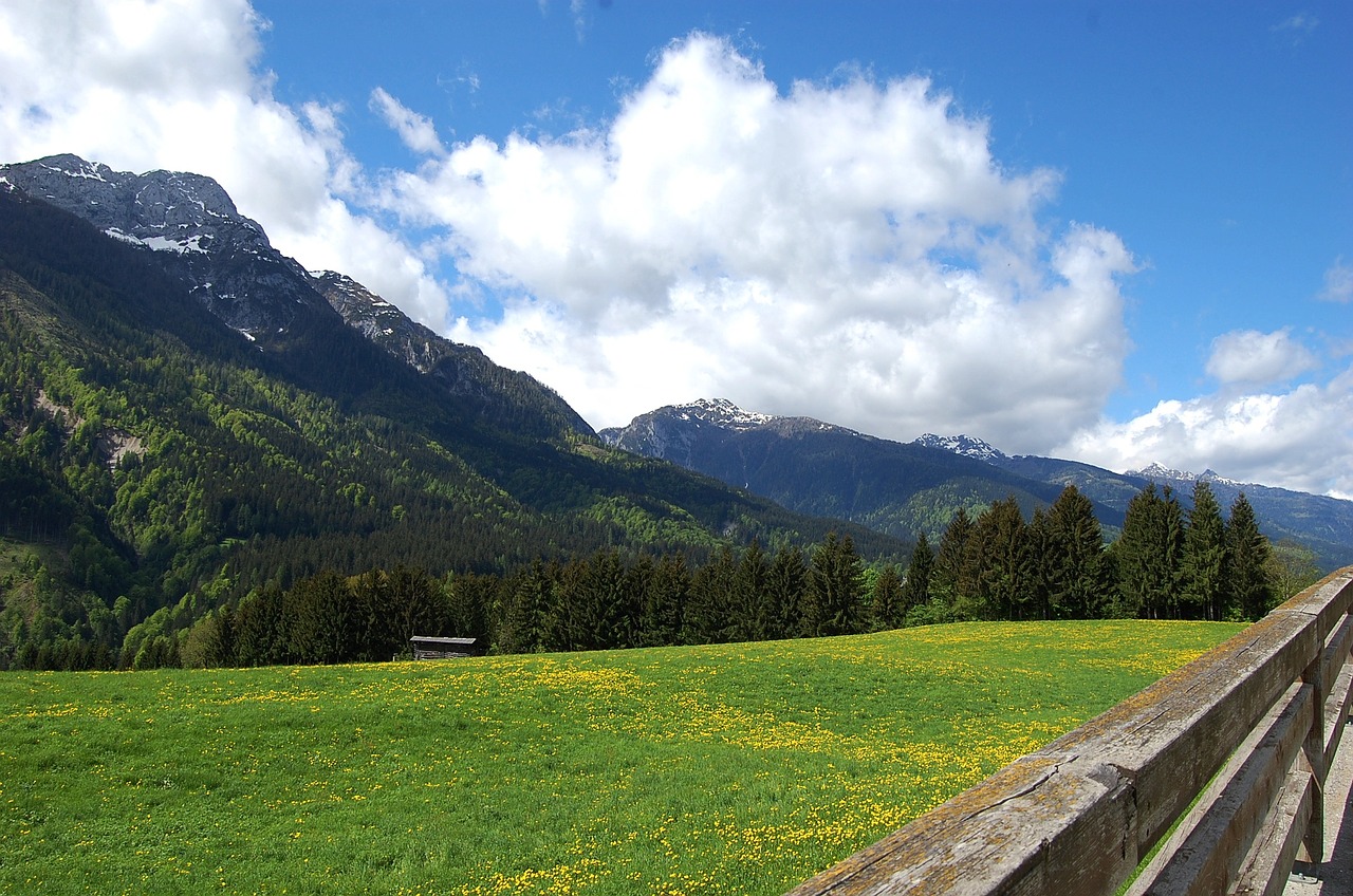 Dangus, Mėlynas, Austria, Debesys, Vasara, Debesuota, Mėlynas Dangus, Oras, Debesis, Prato