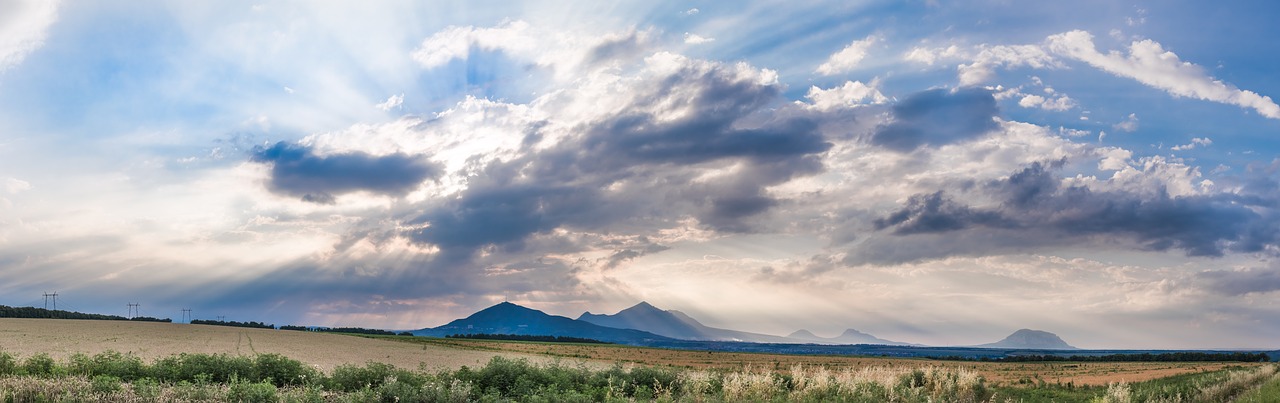 Dangus, Kraštovaizdis, Gamta, Laukas, Vasara, Debesys, Diena, Saulėlydis, Panorama, Nemokamos Nuotraukos