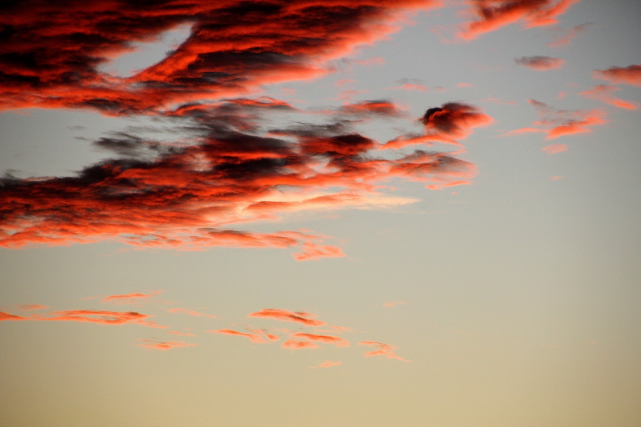 Dangus, Afterglow, Spalvos, Debesis, Šviesa, Abendstimmung, Saulėlydis, Vakarinis Dangus, Nuotaika, Dusk