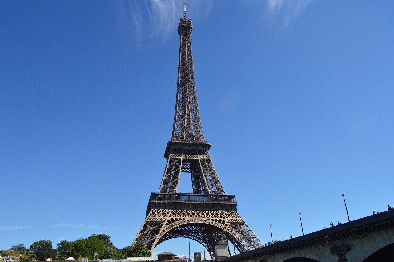 Dangus, Paris, Eifelio Bokštas, Nemokamos Nuotraukos,  Nemokama Licenzija