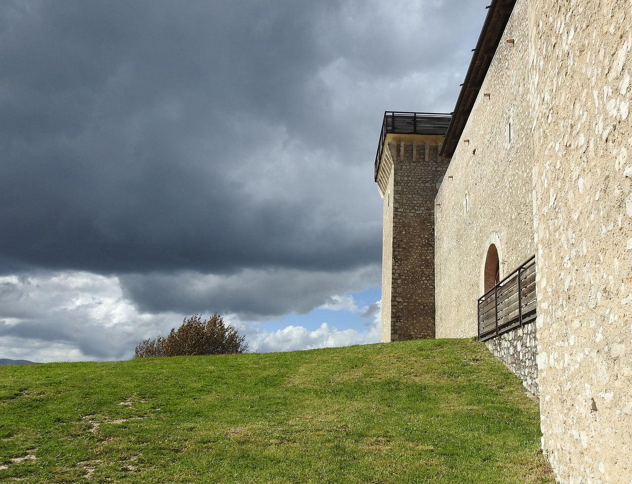 Dangus,  Umbria,  Spoleto,  Be Honoraro Mokesčio, Nemokamos Nuotraukos,  Nemokama Licenzija