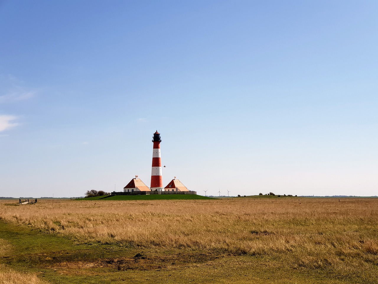 Dangus,  Kraštovaizdis,  Švyturys,  Pobūdį,  Žolė,  Westerhever,  St, Nemokamos Nuotraukos,  Nemokama Licenzija