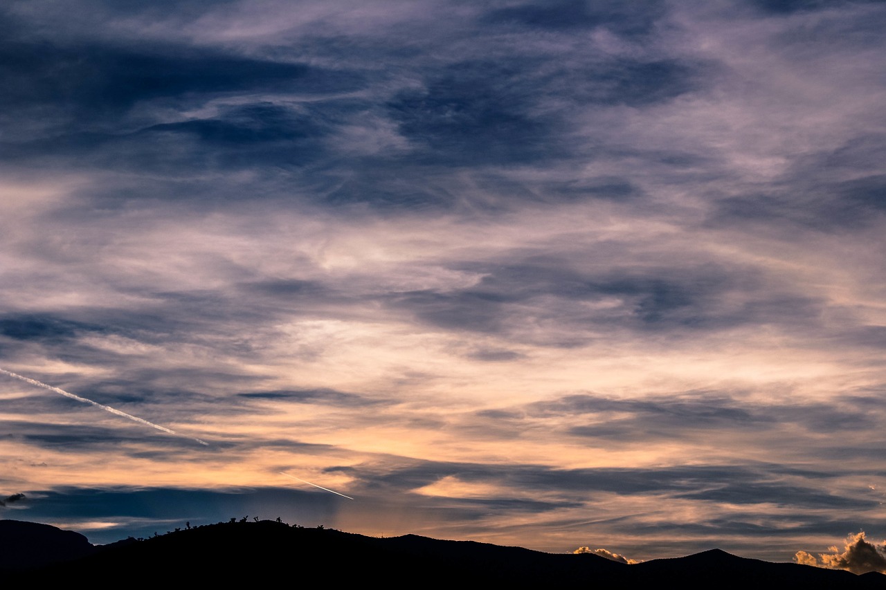 Dangus, Saulėlydis, Debesys, Vaizdingas, Saulės Šviesa, Vakaras, Twilight, Dusk, Vasara, Cloudscape