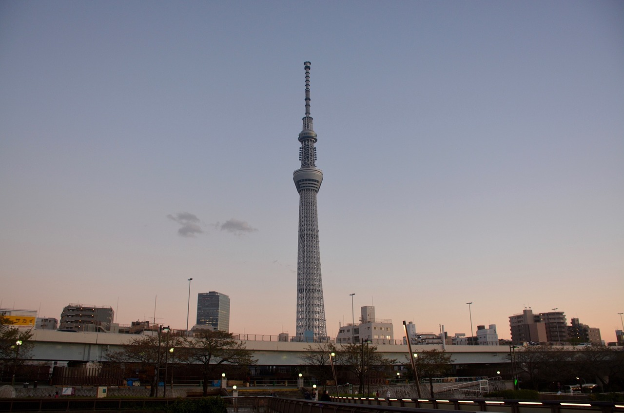 Tokyo, Bokštas, Vakaras, Miesto Panorama, Nemokamos Nuotraukos,  Nemokama Licenzija