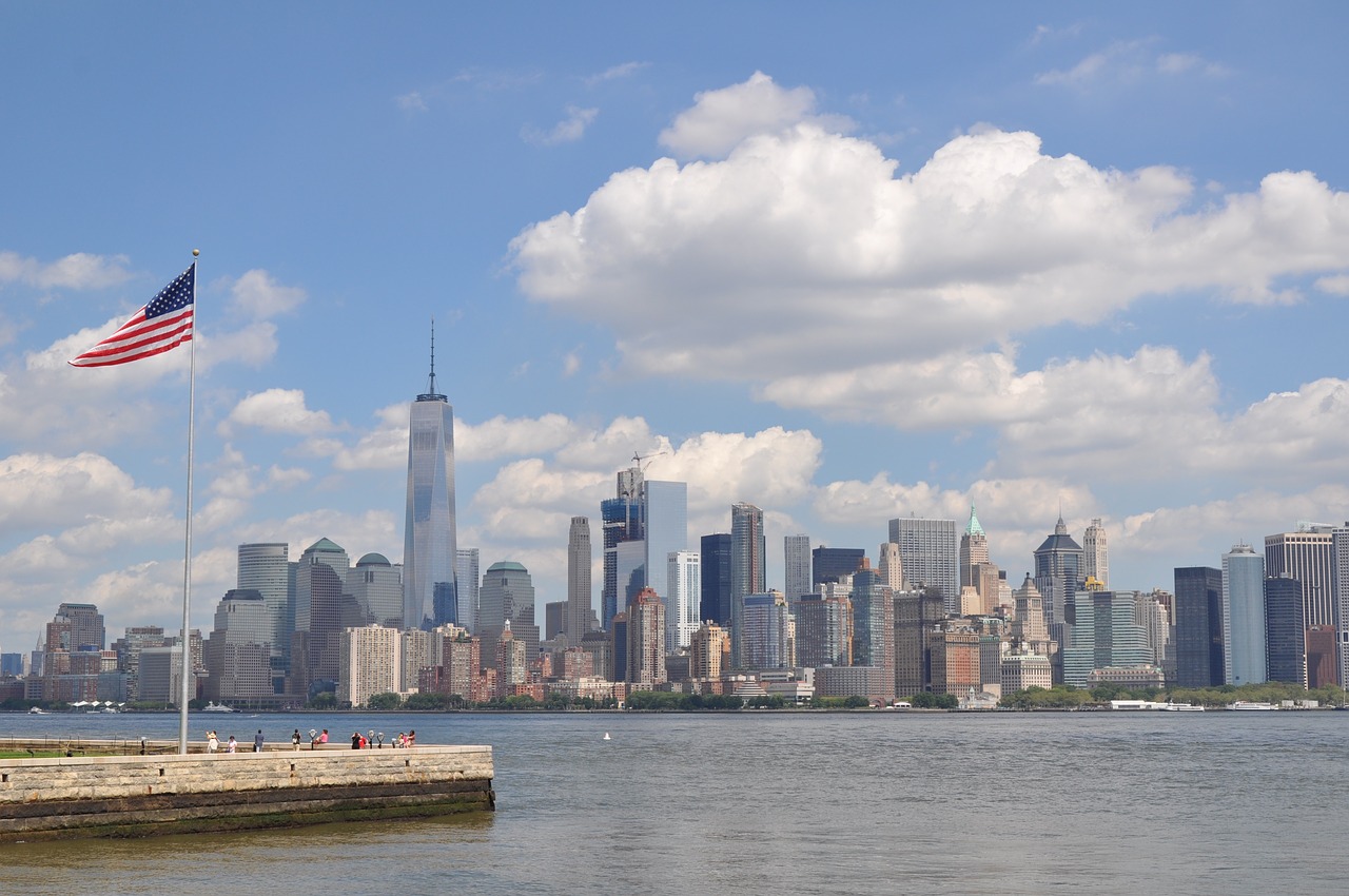 Panorama, Niujorkas, Usa, Nemokamos Nuotraukos,  Nemokama Licenzija