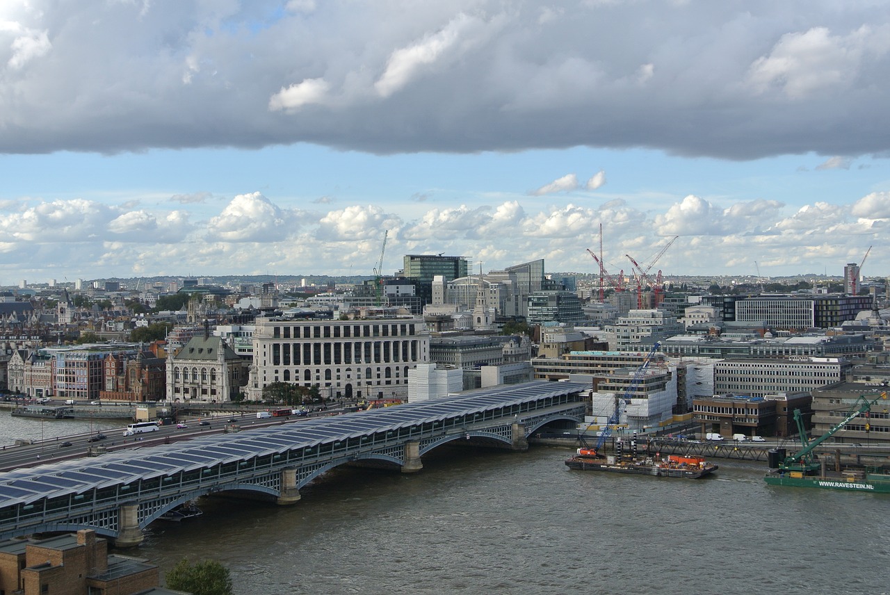 Panorama, Londonas, Thames, Tiltas, Nemokamos Nuotraukos,  Nemokama Licenzija