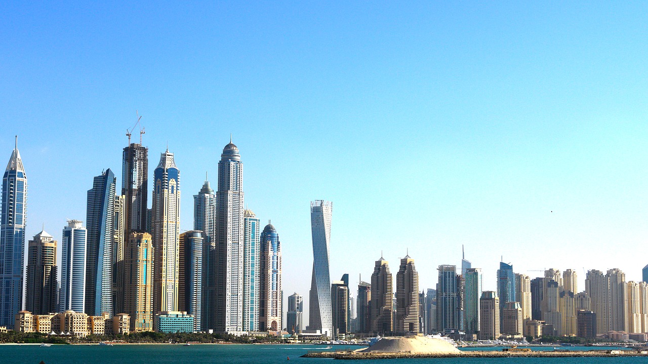 Panorama, Dubai, Dangoraižiai, Miestas, Architektūra, Bokštas, Nemokamos Nuotraukos,  Nemokama Licenzija