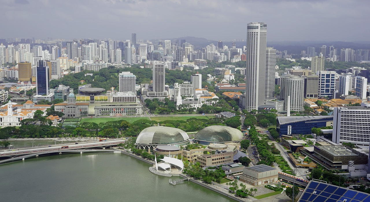 Panorama, Singapūras, Dangoraižis, Miestas, Architektūra, Pastatas, Nemokamos Nuotraukos,  Nemokama Licenzija