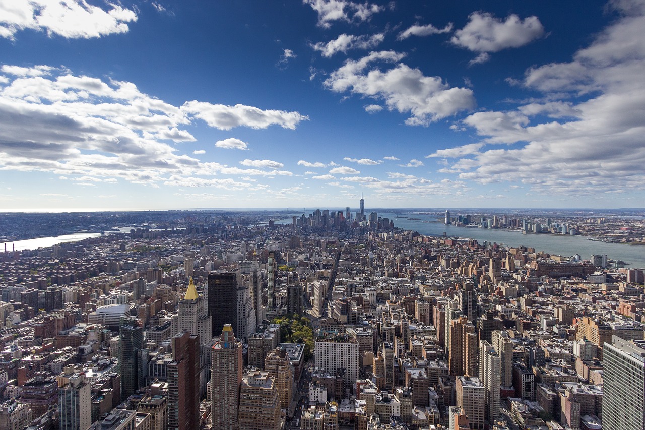 Skyline,  Niujorkas,  Miestas,  Architektūra,  Manhattan,  Jav,  Pastatai,  Miestovaizdis,  Miesto,  Amerika