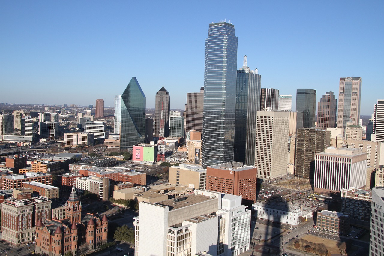 Panorama,  Dallas,  Miestas, Nemokamos Nuotraukos,  Nemokama Licenzija