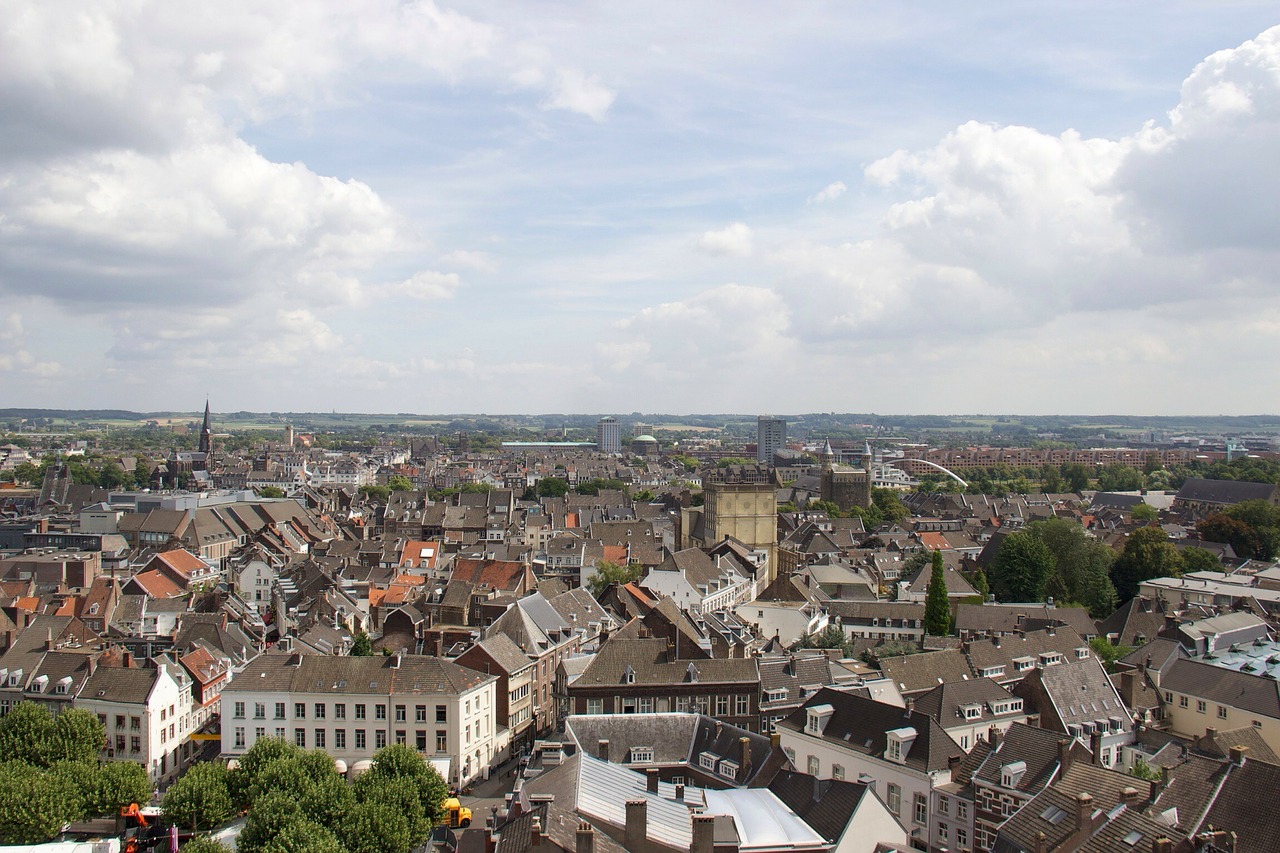 Skyline Maastricht, Miestas, Mastrichtas, Lauke, Nyderlandai, Miesto, Nemokamos Nuotraukos,  Nemokama Licenzija