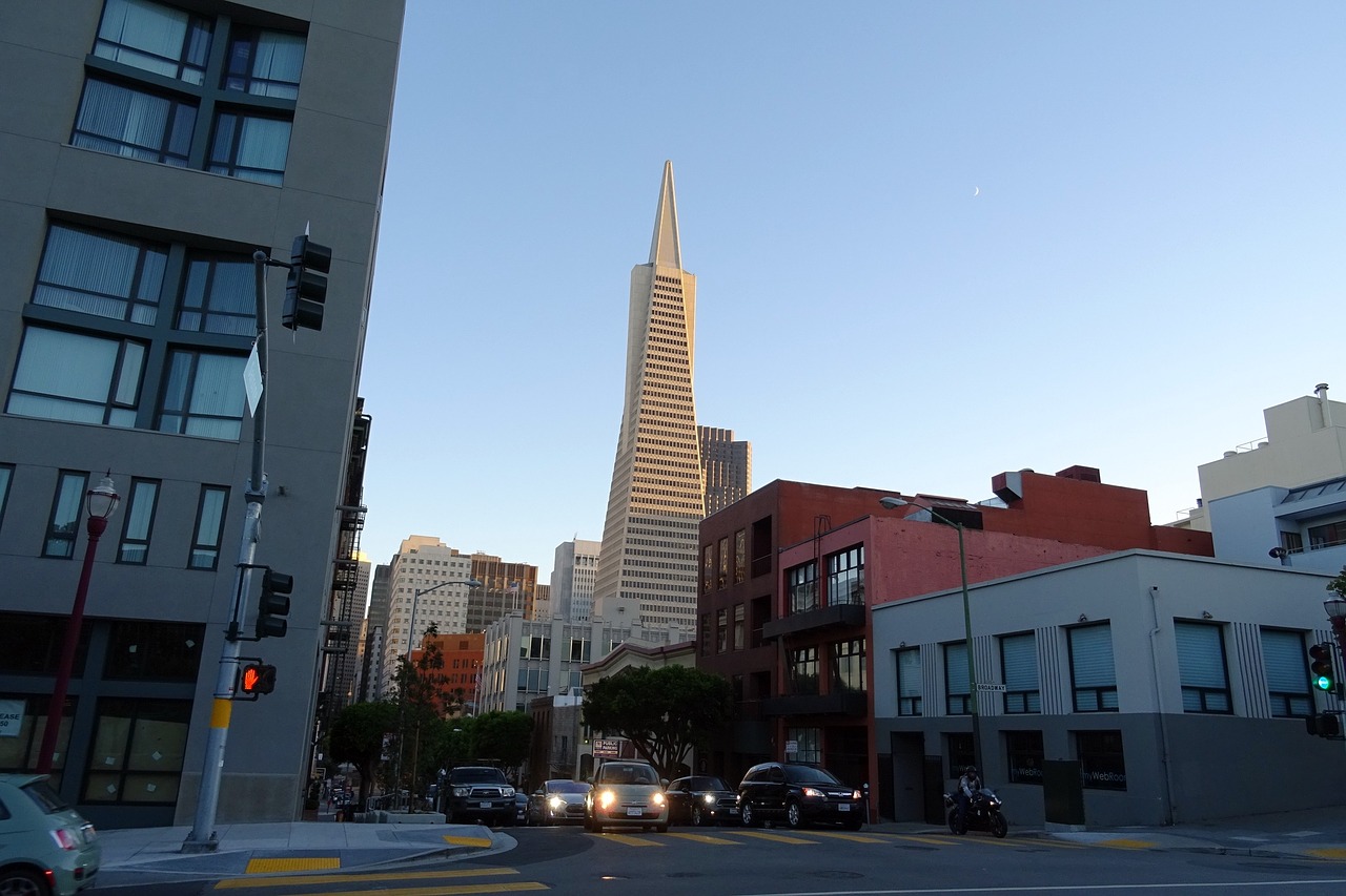 San Franciskas, Dangoraižis, Panorama, Miesto Panorama, Pastatas, Architektūra, Miestas, Miesto, Usa, Amerikietis